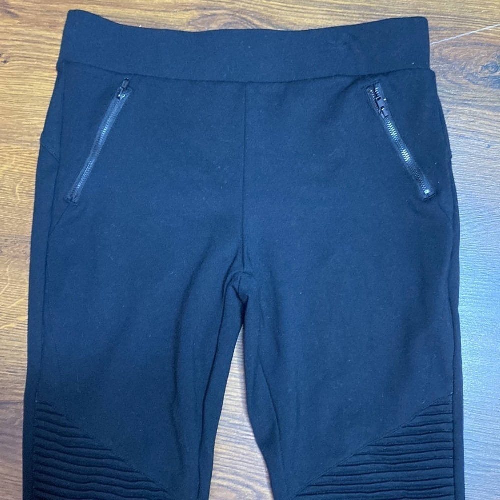 🌷 Point Zero 🌷 Black Stretch Dress Pants - Picture 3 of 7